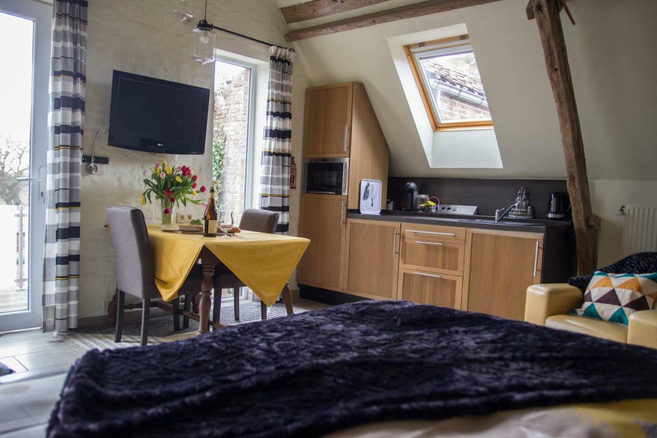 Apartmán Ferme De La Blanche Fontaine Mons Exteriér fotografie